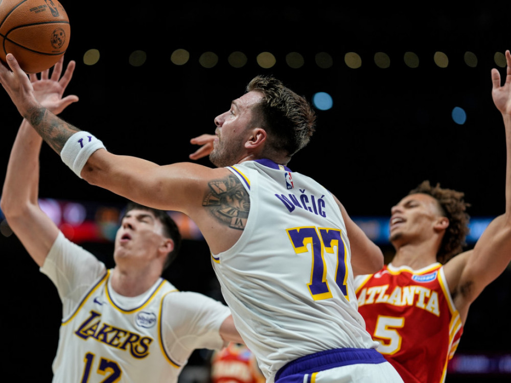 Luka Dončić, neubedljiv u porazu LA Lejkersa od Atlante