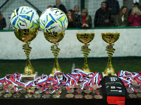 Više od 160 mališana učestvovalo u humanitarom turniru u sklopu akcije TV Arena sport "Moje pravo da biram sport