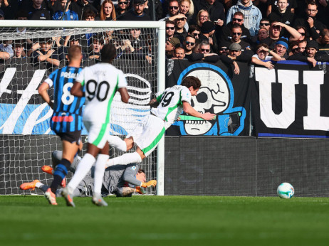 (VIDEO) Sasuolo bez greške u gostima: Domeniko Berardi "uništio" Atalantu u Bergamu