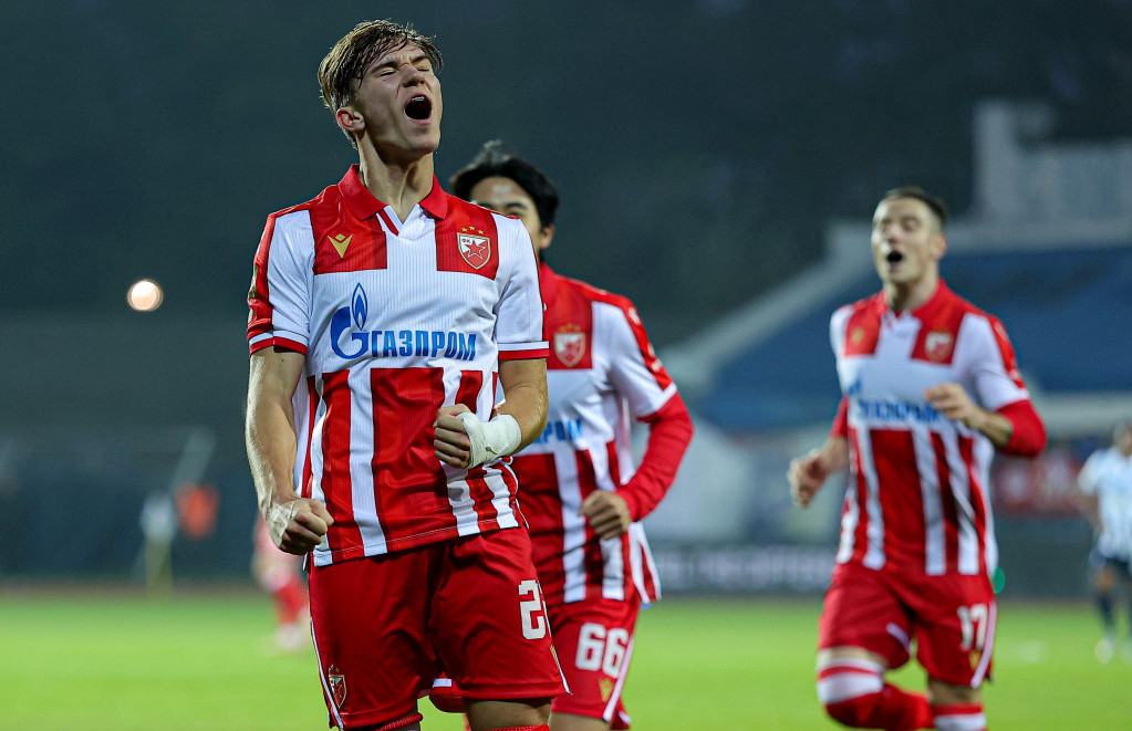 Vasilije Kostov je postigao gol za Zvezdu