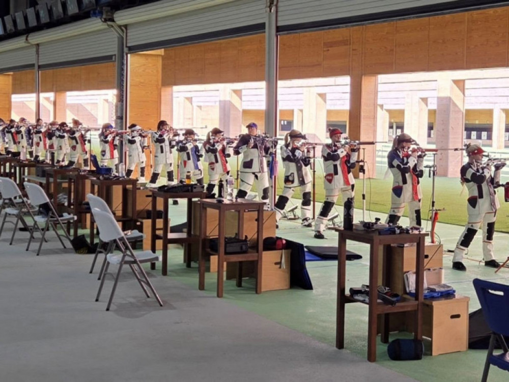 Detalj sa Svetskog prvenstva u streljaštvu - disciplina malokalibarska puška