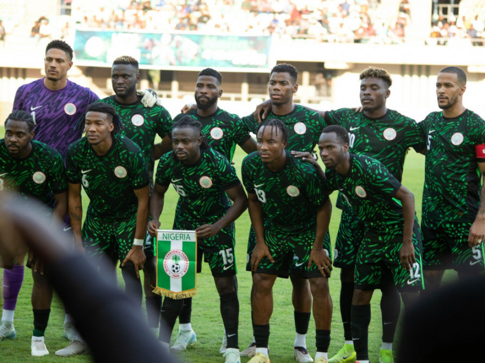 Fudbalska reprezentacija Nigerije, pred jedan od ranijih mečeva