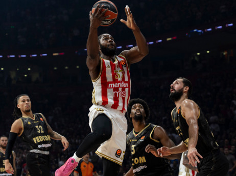 (UŽIVO) Crvena zvezda - Monako (42:46): Vode "kneževi" na poluvremenu