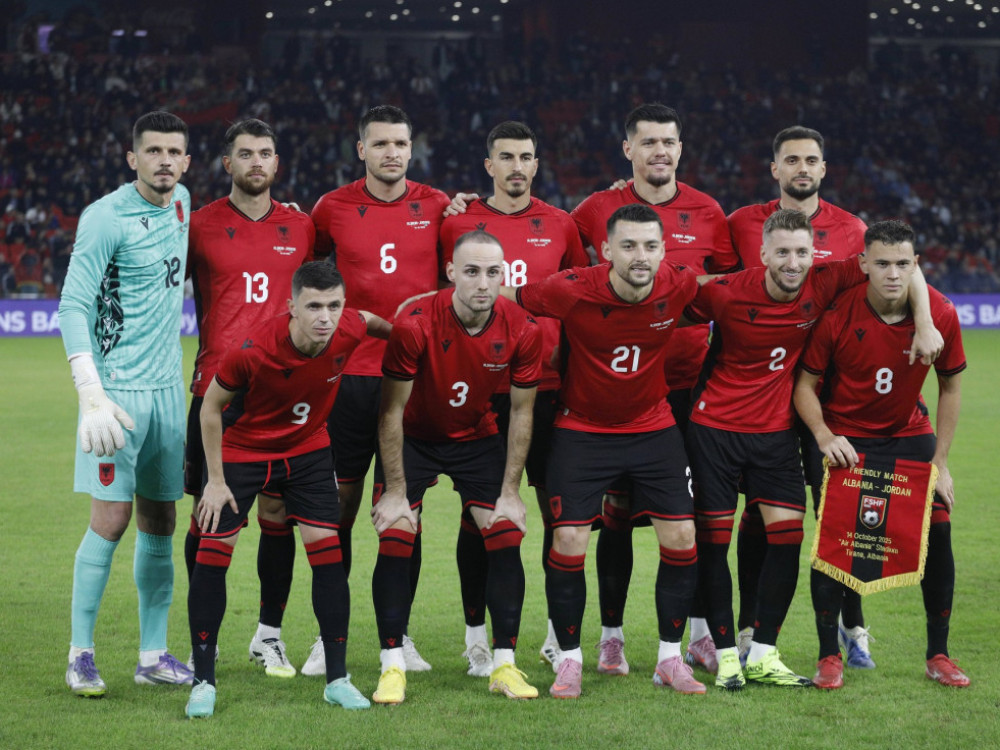 Fudbalska reprezentacija Albanije, pred jedan od prethodnih mečeva