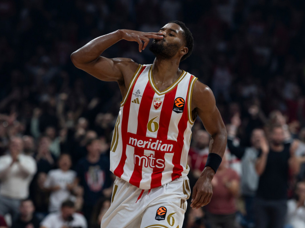 Džered Batler je odigrao najbolju utakmicu od dolaska u Crvenu zvezdu