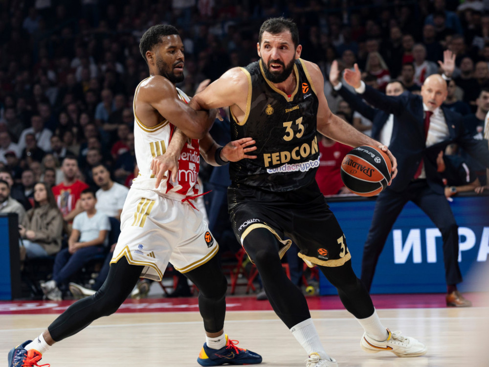 Nikola Mirotić na meču sa Crvenom zvezdom