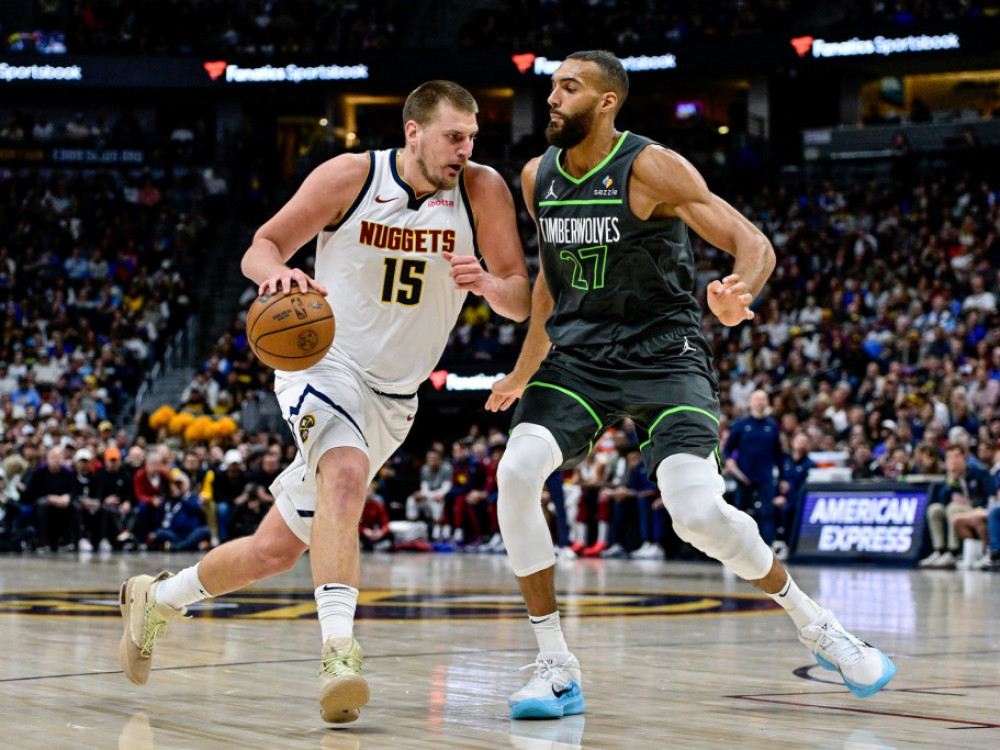 Nikola Jokić i Rudi Gober