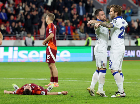 (VIDEO) Aleksandar Katai je pravi "džoker" sa klupe: Prvenac u dresu reprezentacije za izjednačenje protiv Letonije