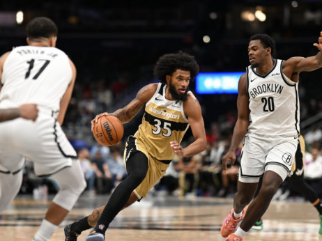 Vukčević se utopio u sivilo Vašingtona: Majkl Porter Džunior vodio Bruklin do pobede