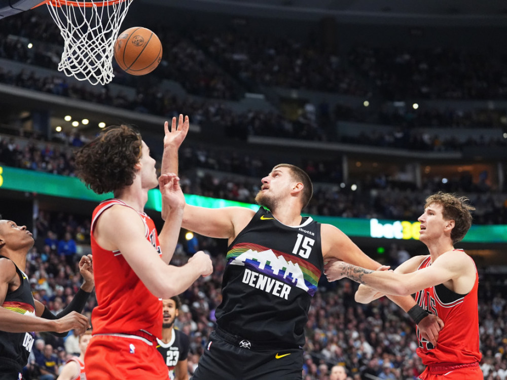 Nikola Jokić, košarkaš Denvera, u porazu od Čikaga
