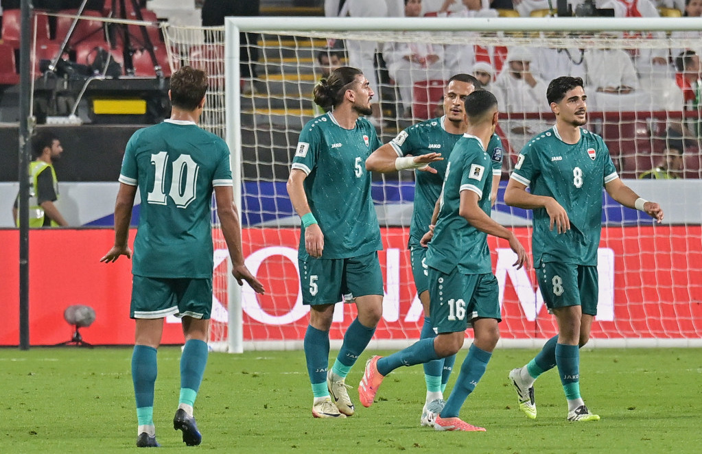 Slavlje igrača Iraka