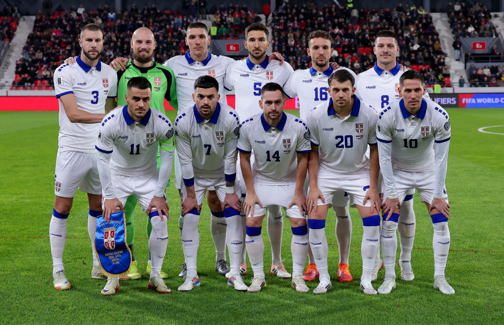 Srbija se sada nalazi na 37. mestu na FIFA rang listi