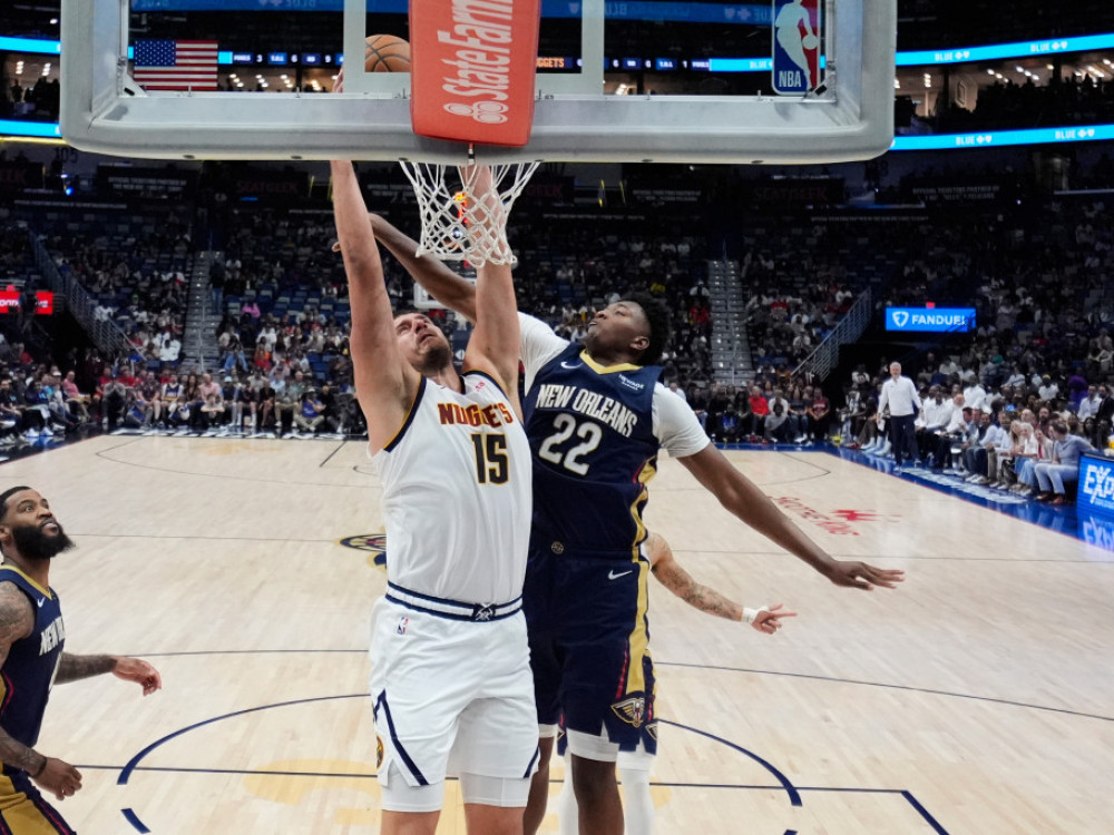 Nikola Jokić, košarkaš Denvera, upisao novi trip-dabl u pobedi protiv Nju Orleansa