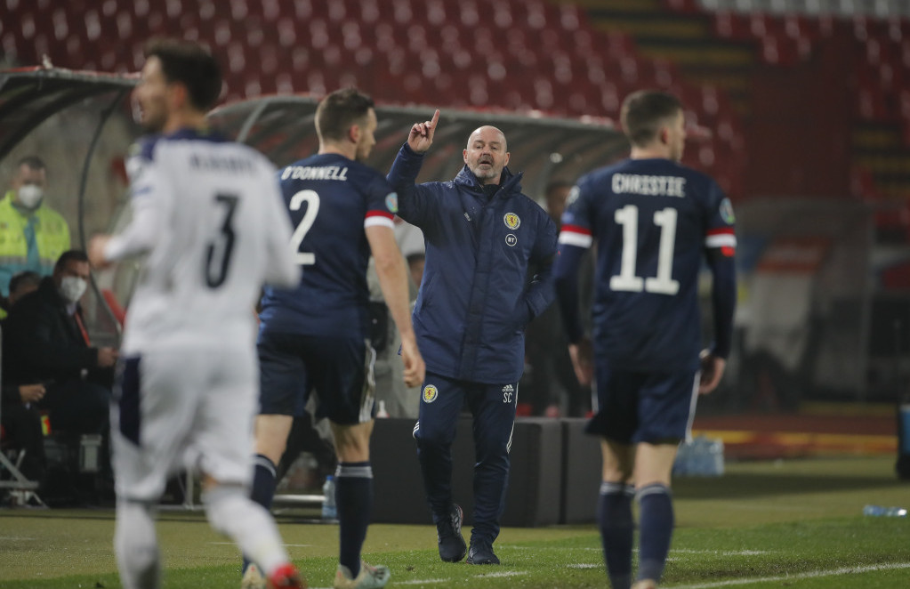 Stiv Klark na stadionu "Rajko Mitić"