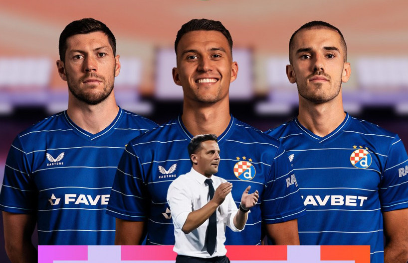 Fudbaleri Dinama iz Zagreba