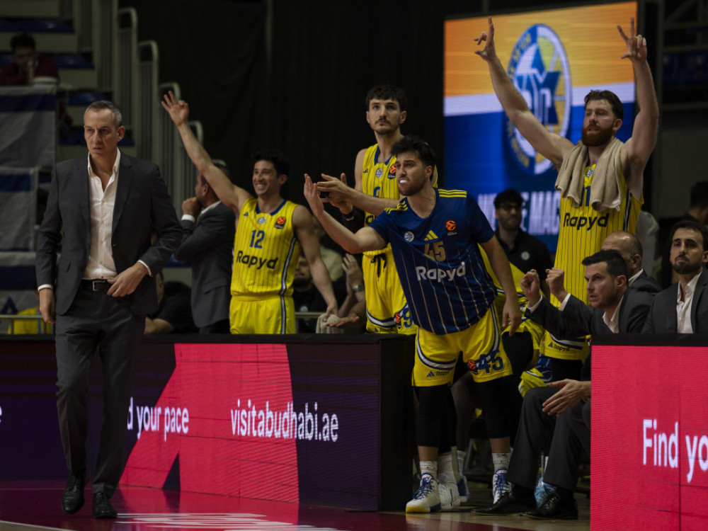 Košarkaši Makabija iz Tel Aviva