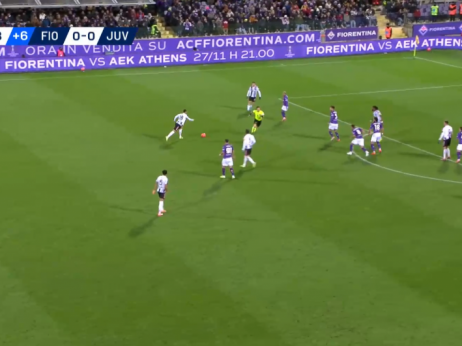 (VIDEO) Kostić zatresao mrežu Fiorentine: Kapiten Srbije "ispalio projektil" u završnici prvog poluvremena