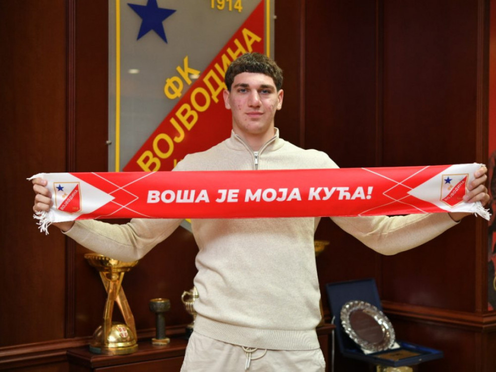 David Milovanović fudbaler Vojvodine