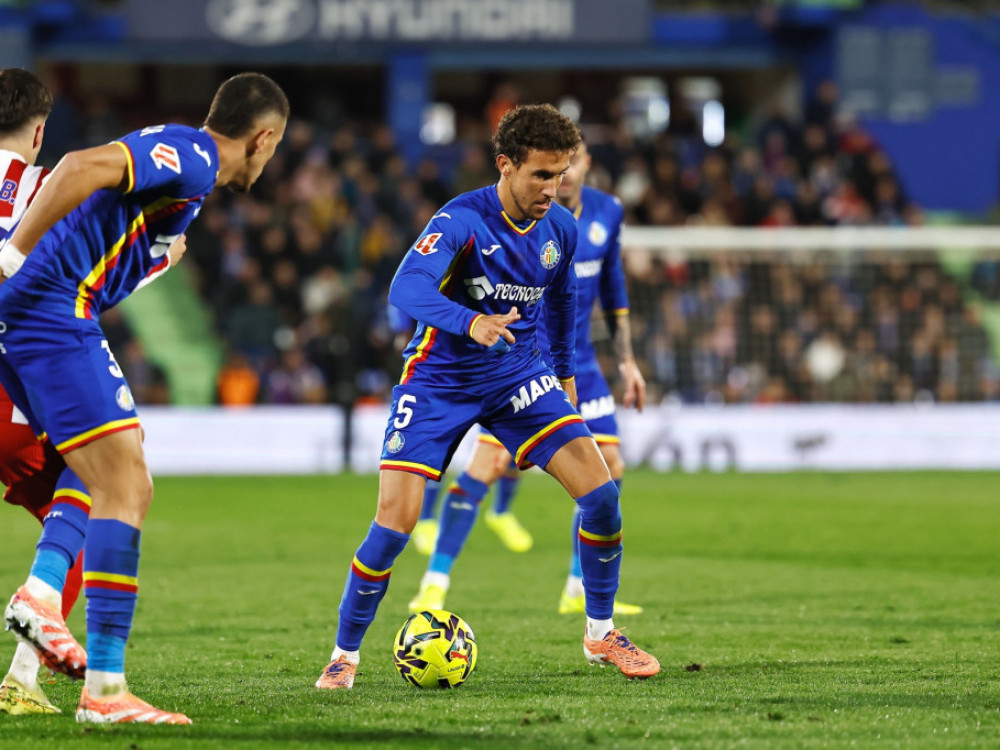 Fudbaleri Hetafea, u ranijem meču La Lige