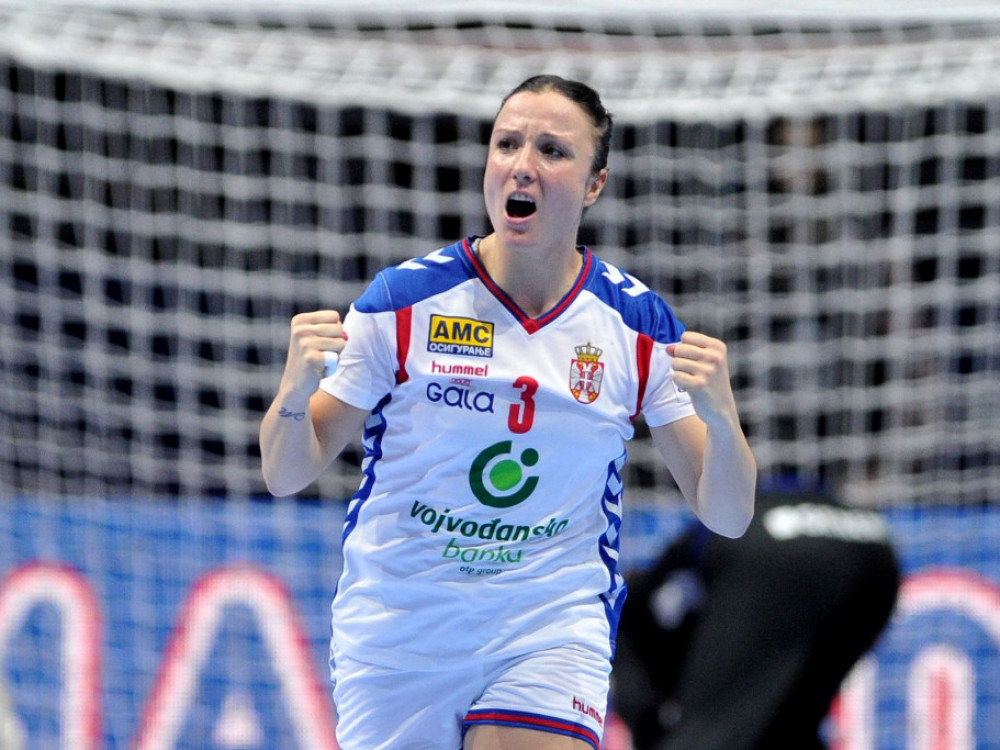 Katarina Krpež Šlezak, kapitenka rukometne reprezentacije Srbije