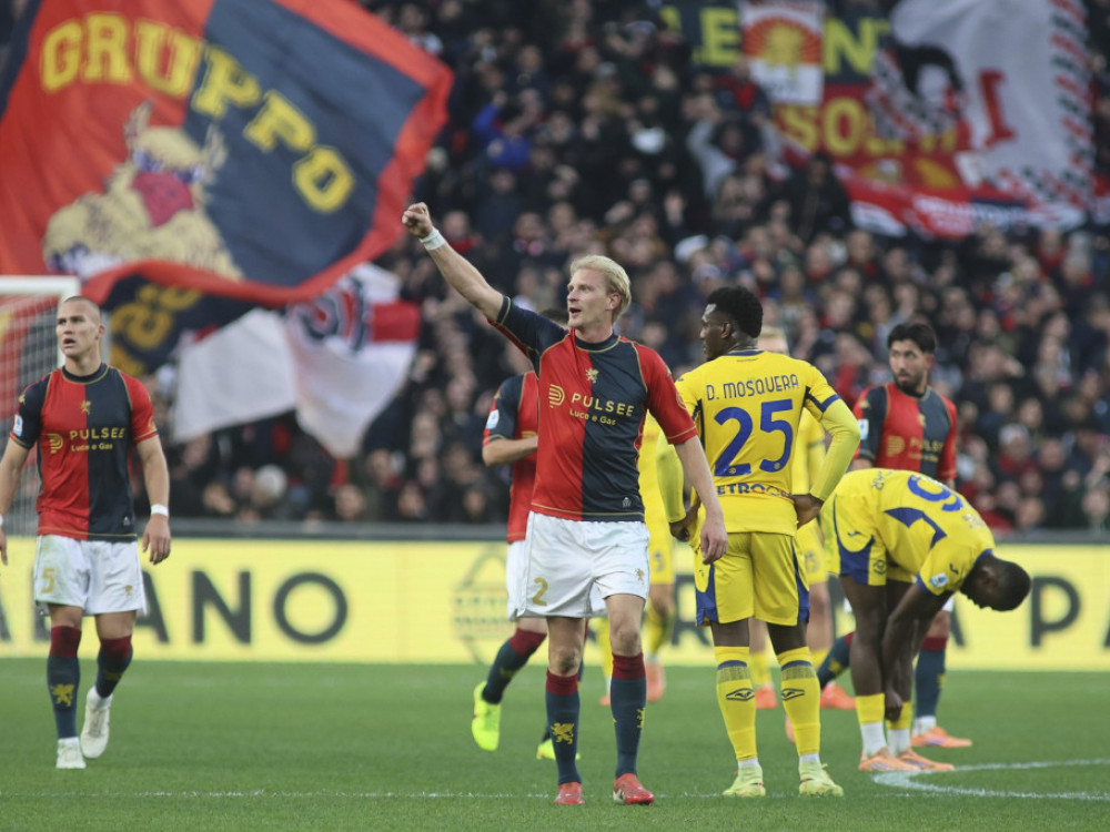 Đenova slavi preokret uz svoje navijače