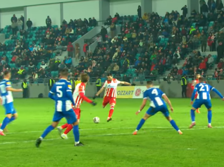 (VIDEO) Evrogol Ivanića: Evo kako je Zvezda pobedila OFK Beograd u Zaječaru