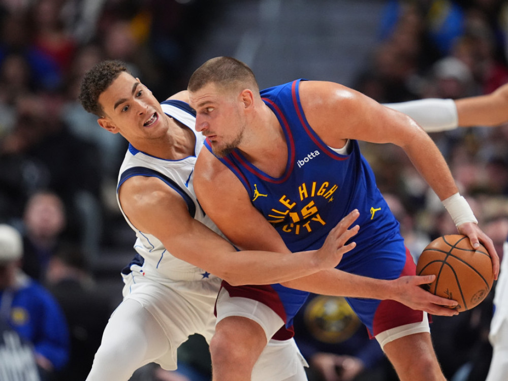 Nikola Jokić, košarkaš Denvera, u porazu od Dalasa