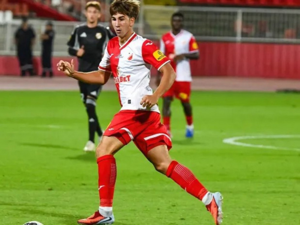 Damjan Đokanović, fudbaler Vojvodine, strelac za pobedu protiv Vršca u Kupu Srbije