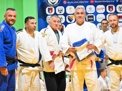 Ivan Todorov potpredsednik EDŽU posetio džudiste Železničara