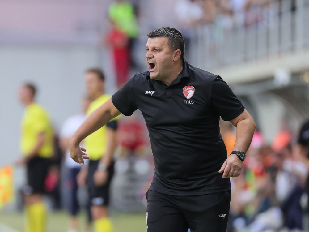 Feđa Dudić, trener Maribora, u vreme dok je vodio Radnički 1923