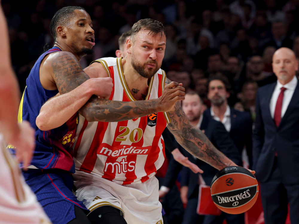 Donatas Motiejunas, košarkaš Crvene zvezde