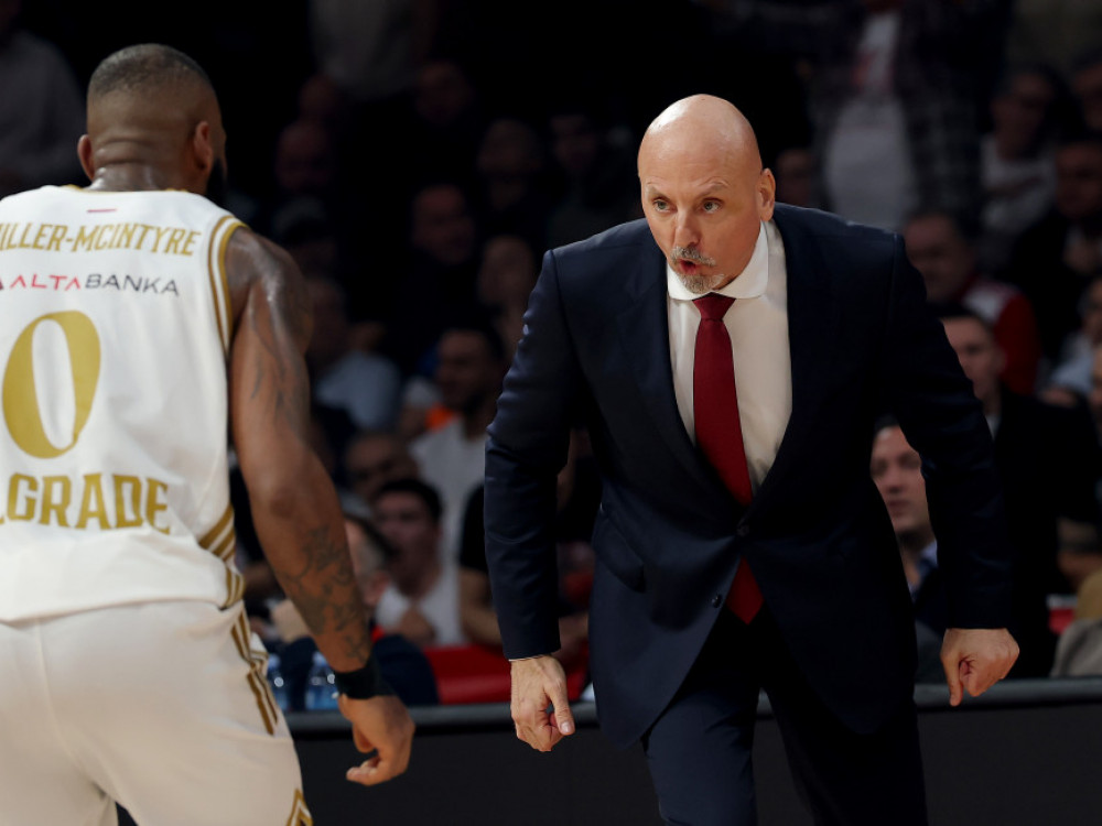 Saša Obradović, trener KK Crvena zvezda