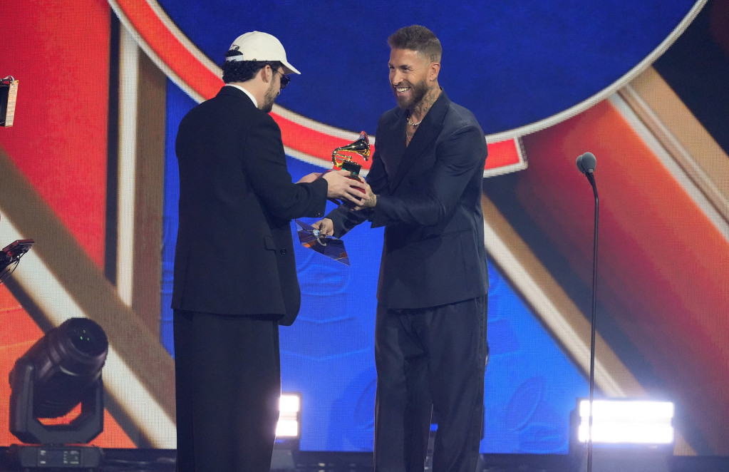 Serhio Ramos na dodeli priznanja latino Gremija