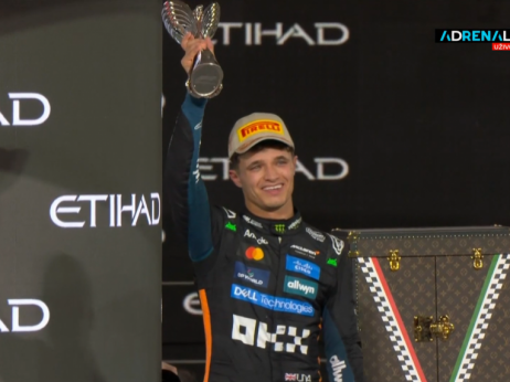 Lando Noris slavi prvu titulu prvaka Formule 1