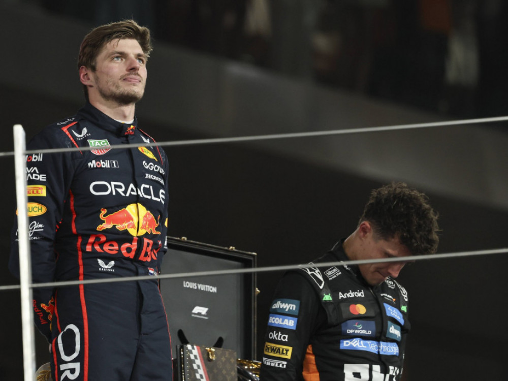 Lando Noris i Maks Ferstapen, šampion i viceprvak Formule 1