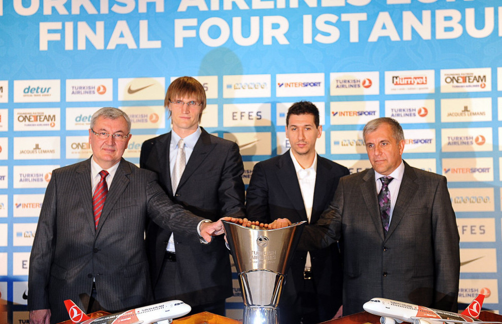 Dimitris Dijamantidis i Željko Obradović