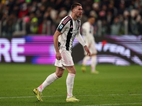 Dušan Vlahović na treningu Juventusa: Spaleti i čelnici Juventusa oduševljeni