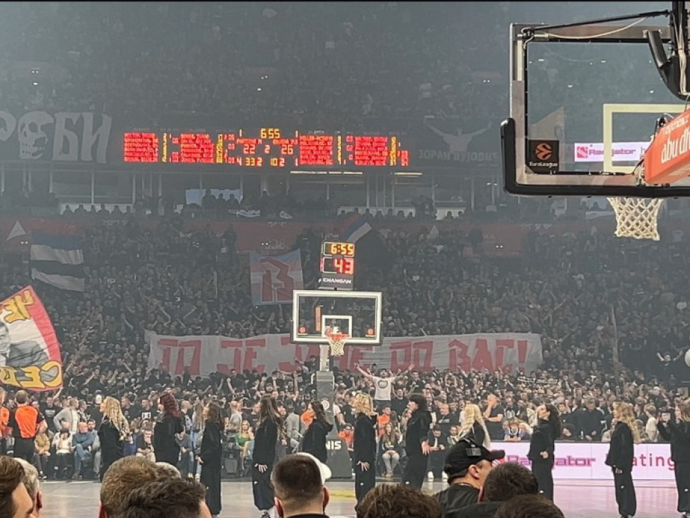 Dešavanja unutar Beograske arene