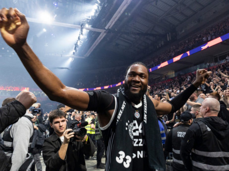 Bruno Fernando za Arenu: Velika pobeda protiv Zvezde, malo ćemo da slavimo, pa se vraćamo obavezama