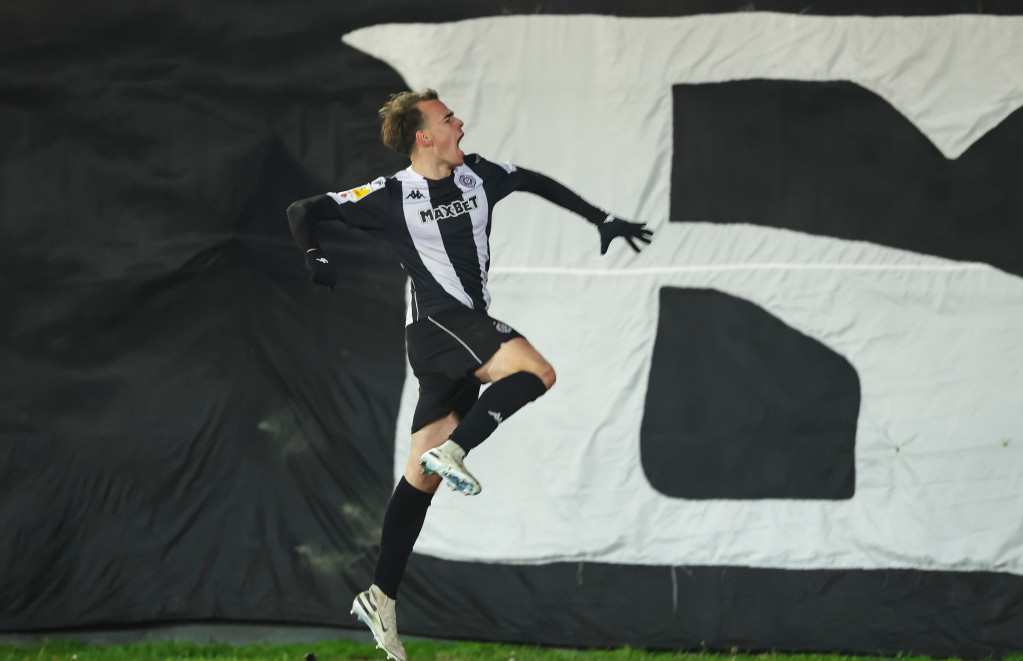 Nemanja Trifunović na utakmici Superlige Srbije