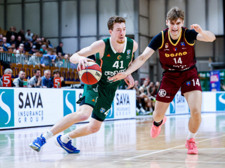 Cedevita Olimpija ubedljivom pobedom protiv Bosne ostala lider B grupe ABA lige