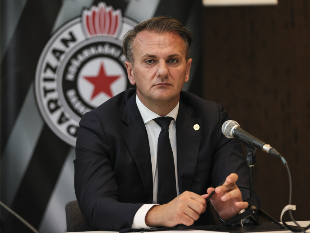 Ostoja Mijailović, predsednik KK Partizan