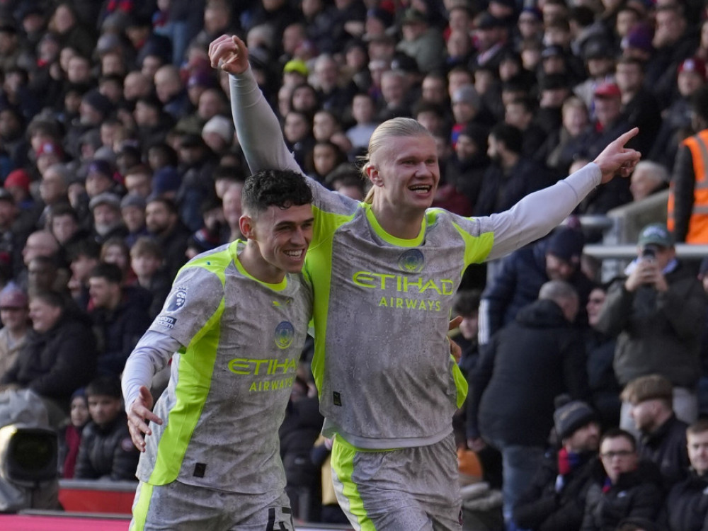 Reditelji trijumfa protiv Kristal Palasa - Fil Foden i Erling Haland