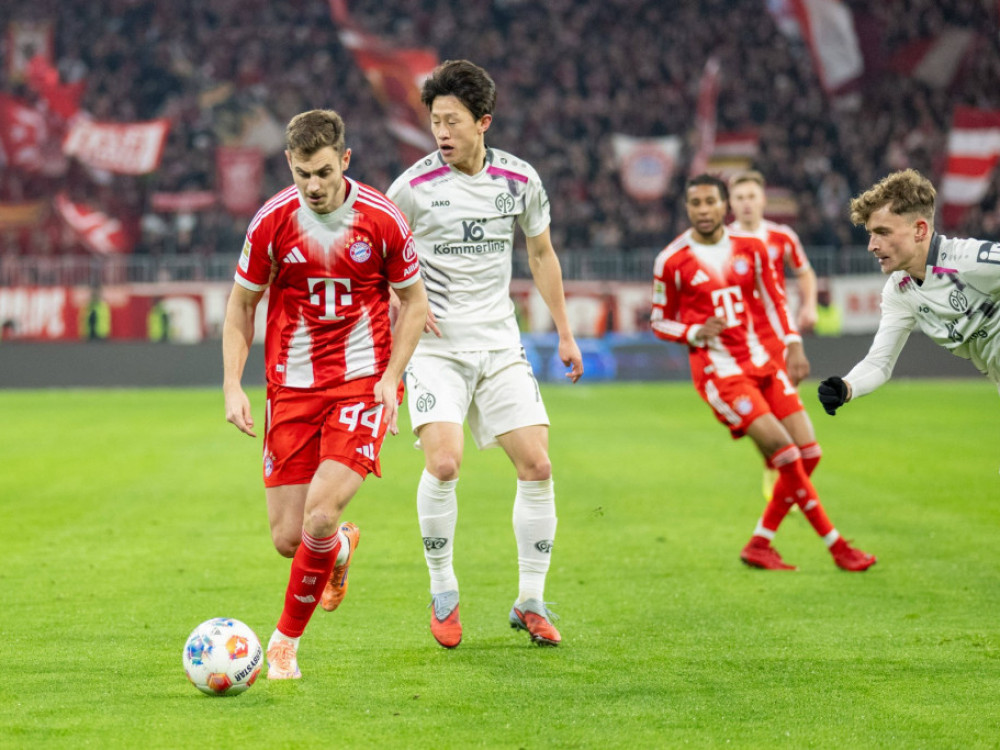 Fudbaleri Bajerna i Majnca