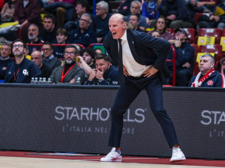 Duško Ivanović oprezan pred gostovanje Partizanu: Atmosfera u Areni je svakako njihova prednost