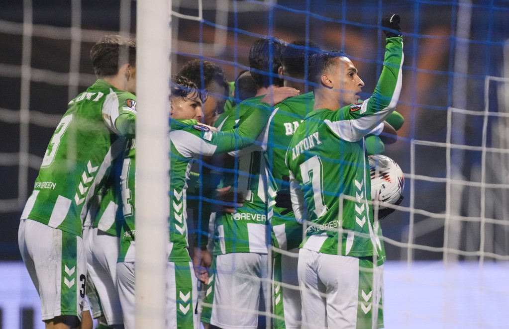 Slavlje igrača Betisa