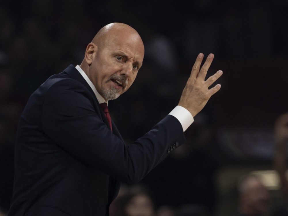 Saša Obradović, trener košarkaša Crvene zvezde