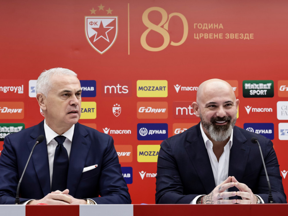 Zvezdan Terzić i Dejan Stanković, generalni direktor i novi trener FK Crvena zvezda