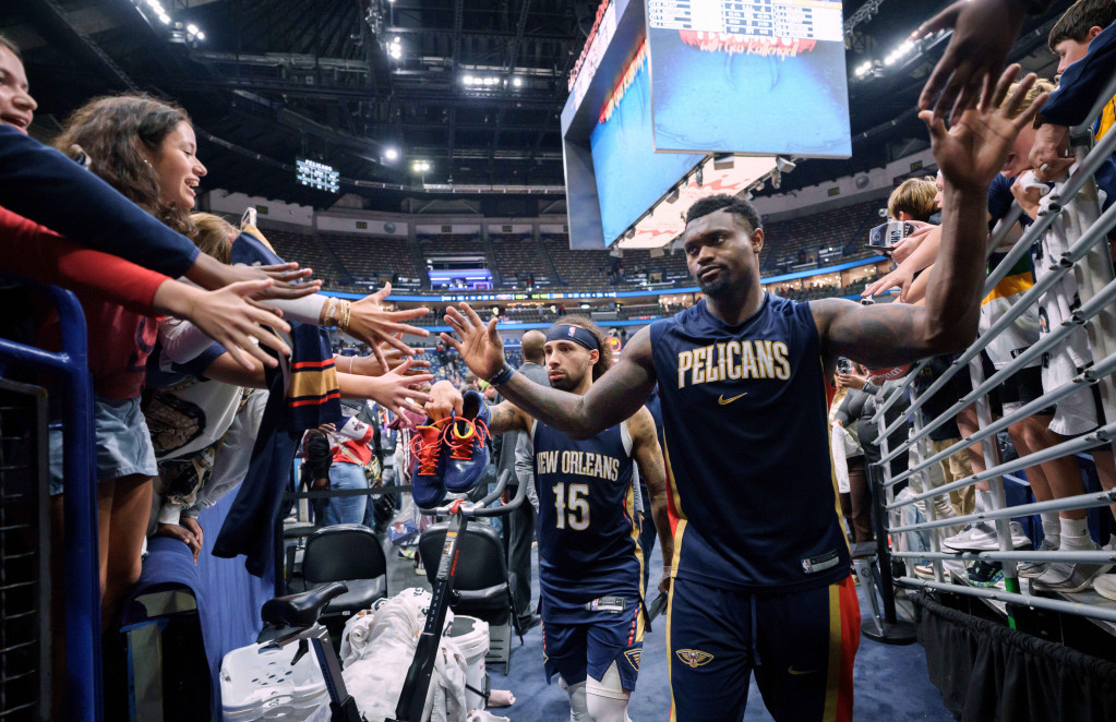 Zajon Vilijamson sa navijačima