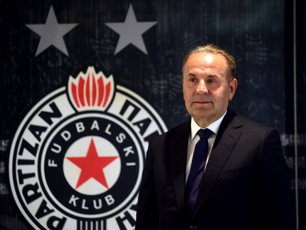 Rasim Ljajić, predsednik FK Partizan